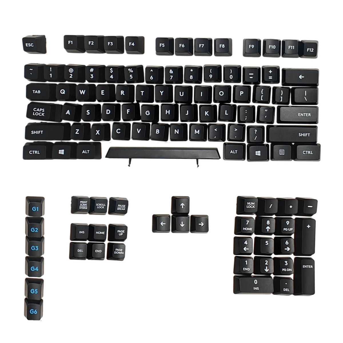 Logitech G613 Keycaps (Romer-G) Replacement Keycap Set