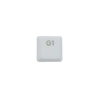 KeycapGuru "G1" Replacement Keycap for Logitech G915 / G913 / G815 / G813 Low Profile Mechanical Keyboards, White