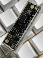 KeycapGuru Circuit Board Translucent Resin Artisan Keycap - Black, OEM R1, 2.75U