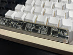 KeycapGuru Circuit Board Translucent Resin Artisan Keycap - Black, OEM R1, 6.25U