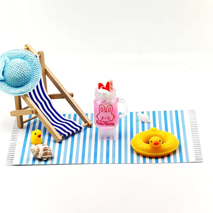 KeycapGuru Ice Cream Drink with Mason Jar Artisan Keycap