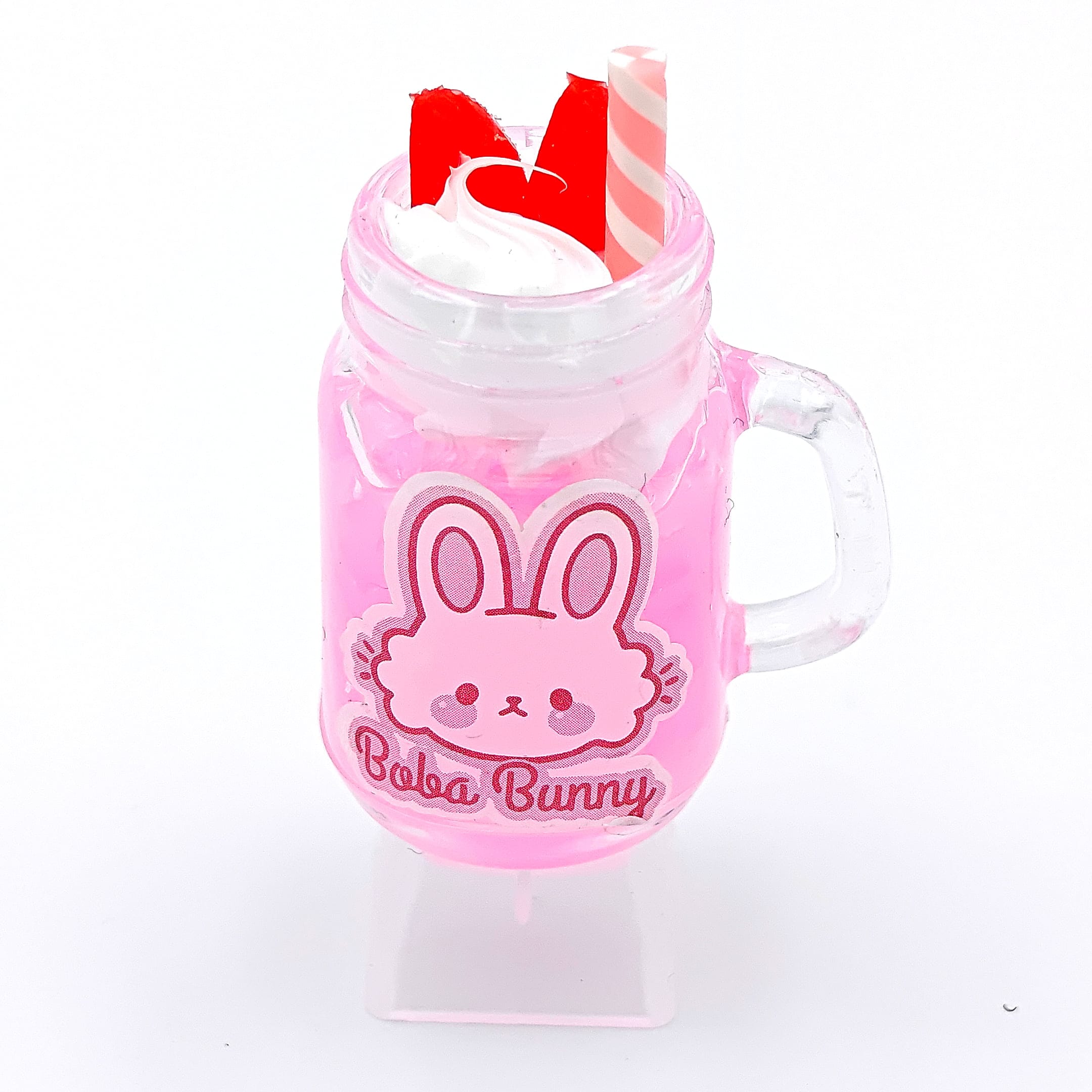 KeycapGuru Ice Cream Drink with Mason Jar Artisan Keycap