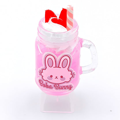 KeycapGuru Ice Cream Drink with Mason Jar Artisan Keycap