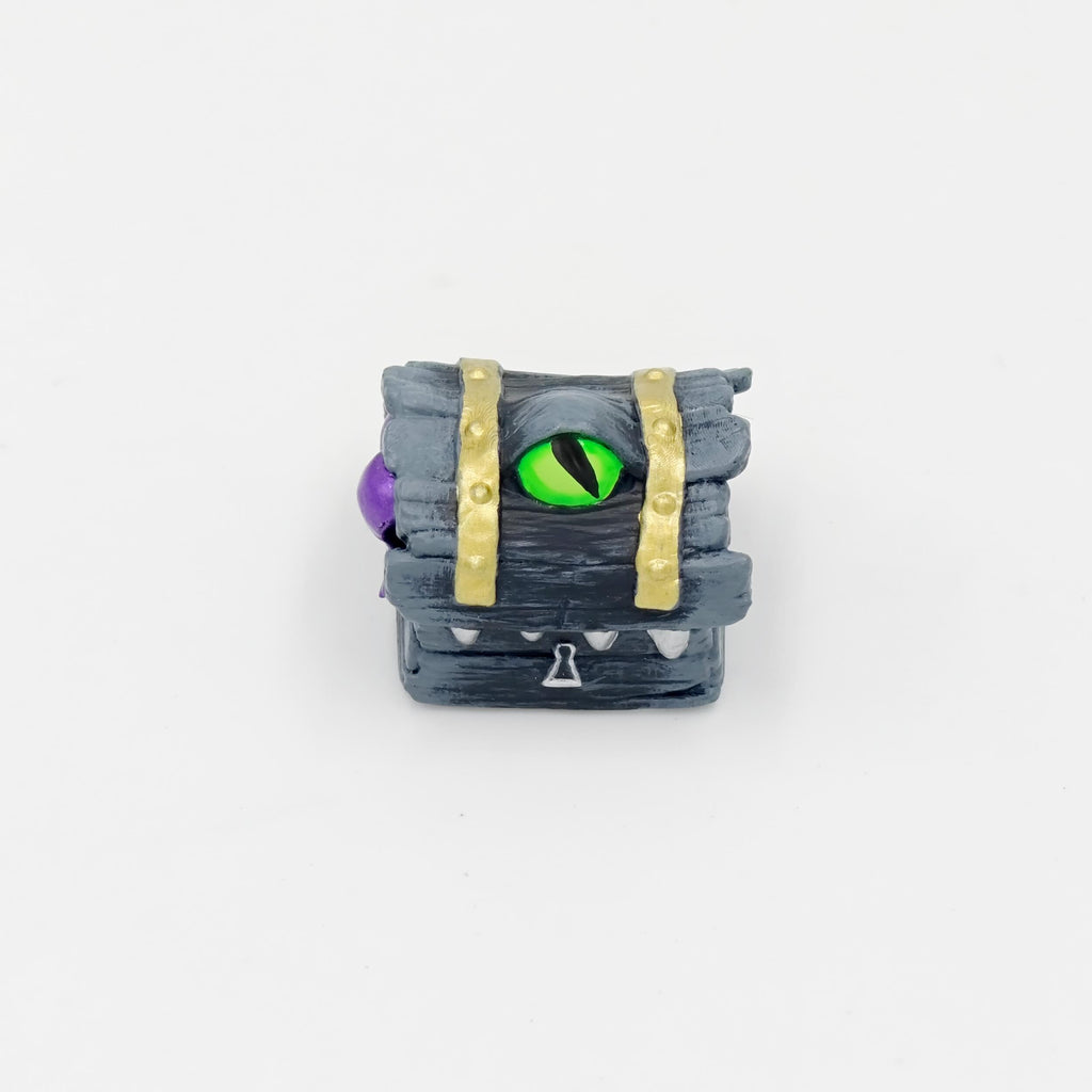 KeycapGuru Mimic Treasure Chest Monster Artisan Keycap