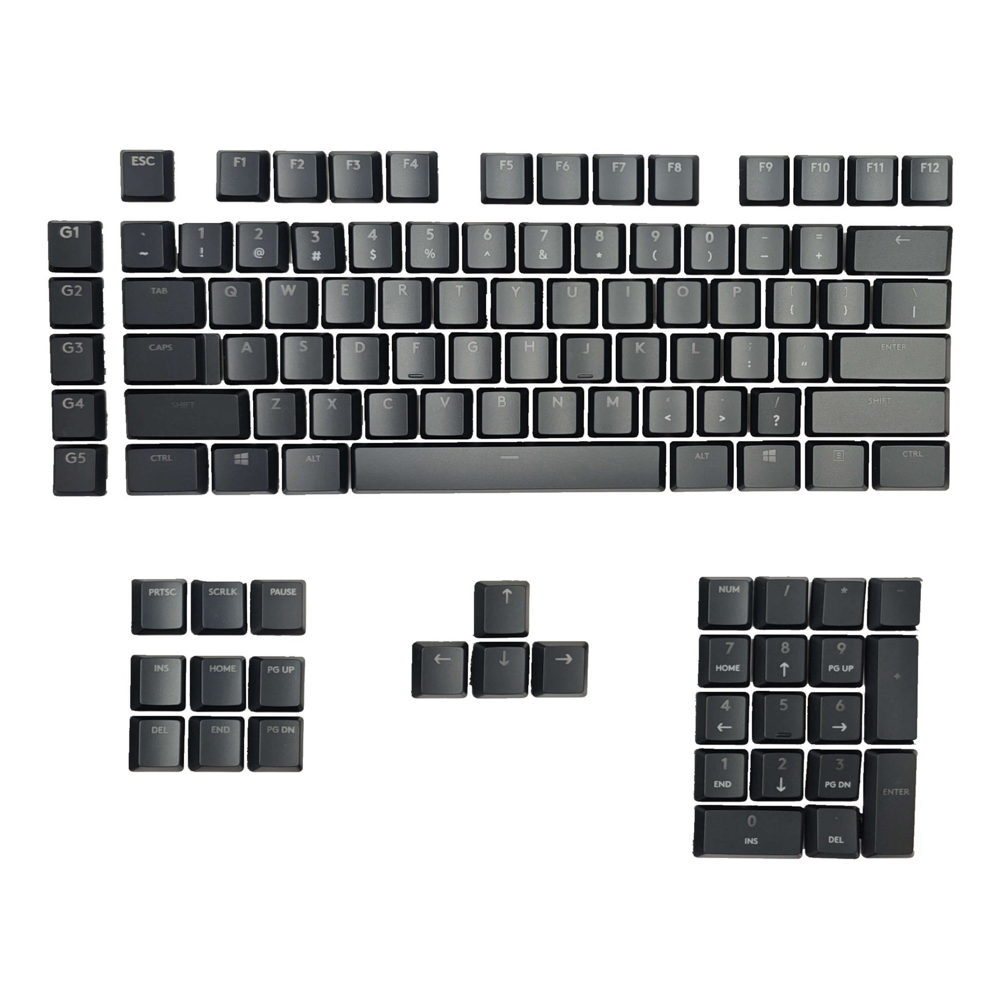 Logitech G915 Keycaps Replacement Keycap Set, ANSI, English (US), Full Size