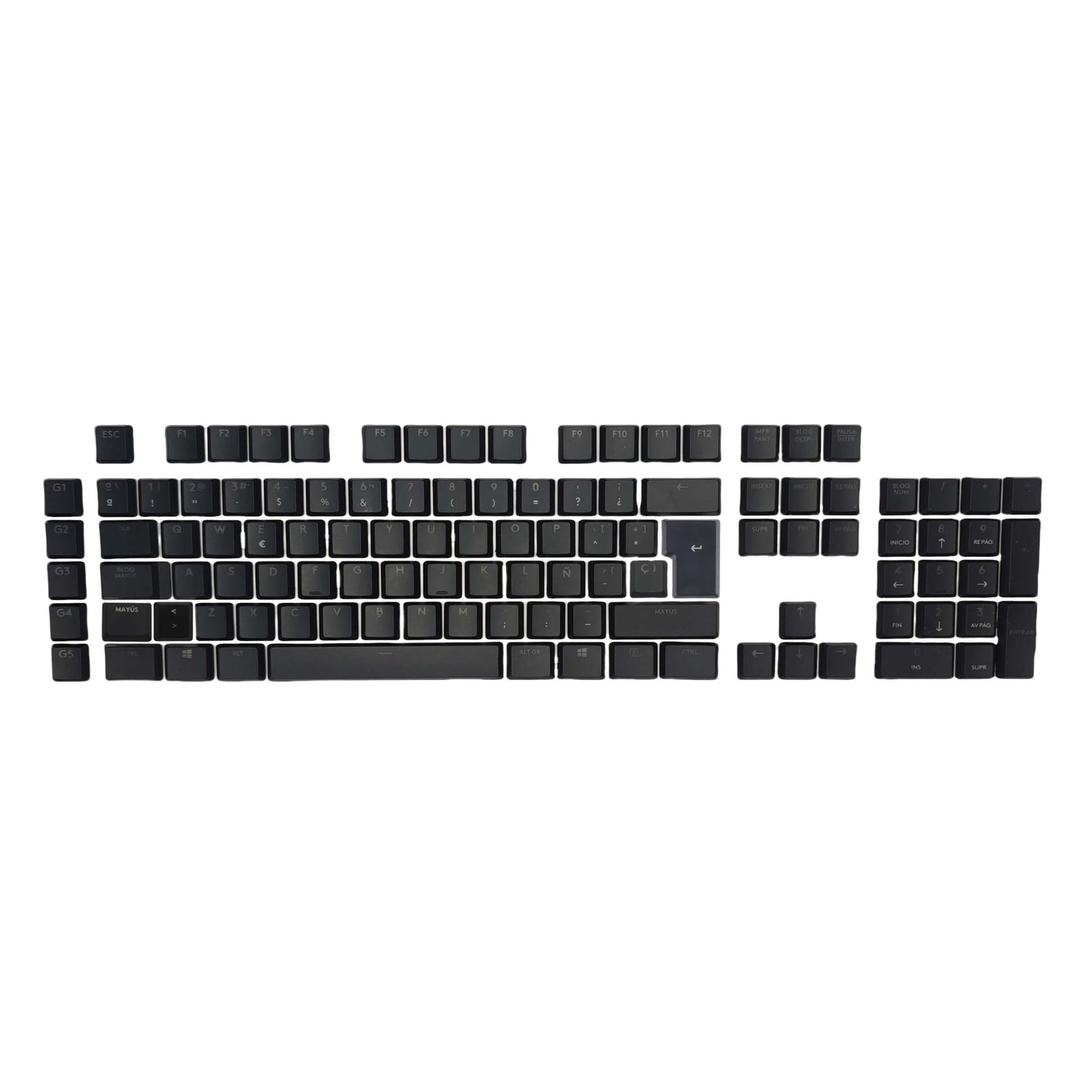 Logitech G915 Keycaps Replacement Keycap Set, ANSI, English (US), Full Size