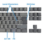 Logitech G915 TKL / G913 TKL Keycaps Replacement Keycap Set - ABS / PBT / PC, ANSI / ISO