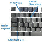 Logitech G915 TKL / G913 TKL Keycaps Replacement Keycap Set - ABS / PBT / PC, ANSI / ISO