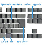 Logitech G915 TKL / G913 TKL Keycaps Replacement Keycap Set - ABS / PBT / PC, ANSI / ISO