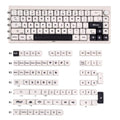 KeycapGuru Simplicity MOA Keycap Set - English, PBT, 144 Keys