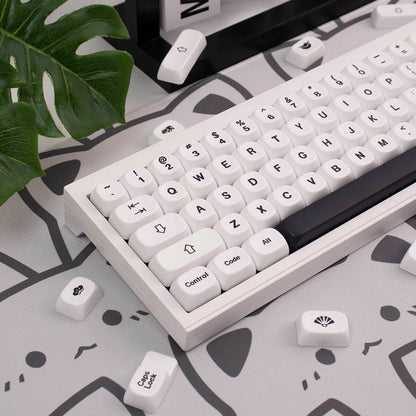 KeycapGuru Simplicity MOA Keycap Set - English, PBT, 144 Keys