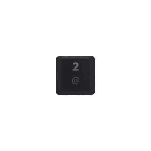 KeycapGuru "2 / @" Replacement Keycap for Logitech G915 / G913 / G815 / G813 Low Profile Mechanical Keyboards, Black