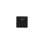 KeycapGuru "6 / ^" Tecla de repuesto para teclados mecánicos de perfil bajo Logitech G915 / G913 / G815 / G813, negro