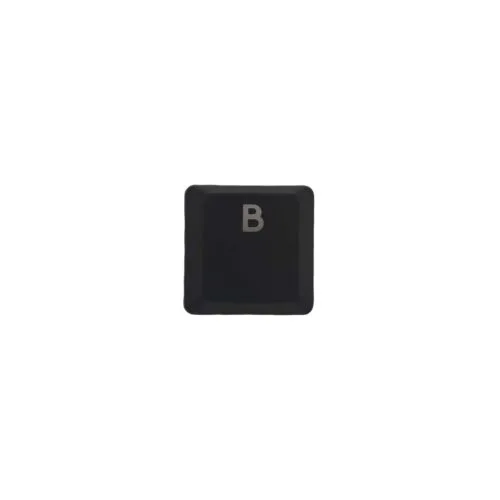 KeycapGuru "B" Tecla de repuesto para teclados mecánicos de perfil bajo Logitech G915 / G913 / G815 / G813, negro