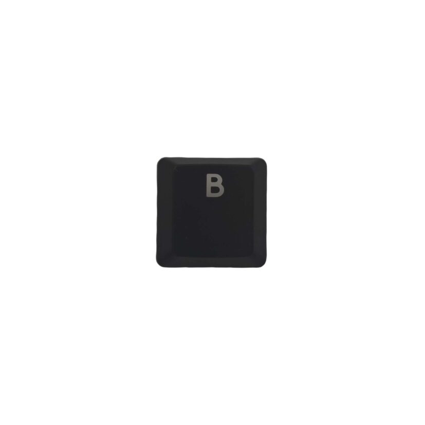 KeycapGuru "B" Replacement Keycap for Logitech G915 / G913 / G815 / G813 Low Profile Mechanical Keyboards, Black