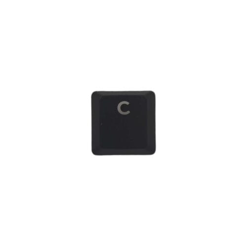 KeycapGuru "C" Replacement Keycap for Logitech G915 / G913 / G815 / G813 Low Profile Mechanical Keyboards, Black