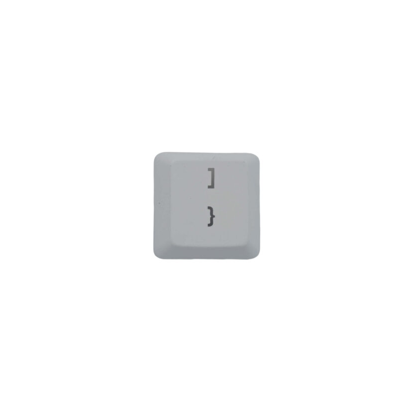 KeycapGuru "] / }" Replacement Keycap for Logitech G915 / G913 / G815 / G813 Low Profile Mechanical Keyboards, White