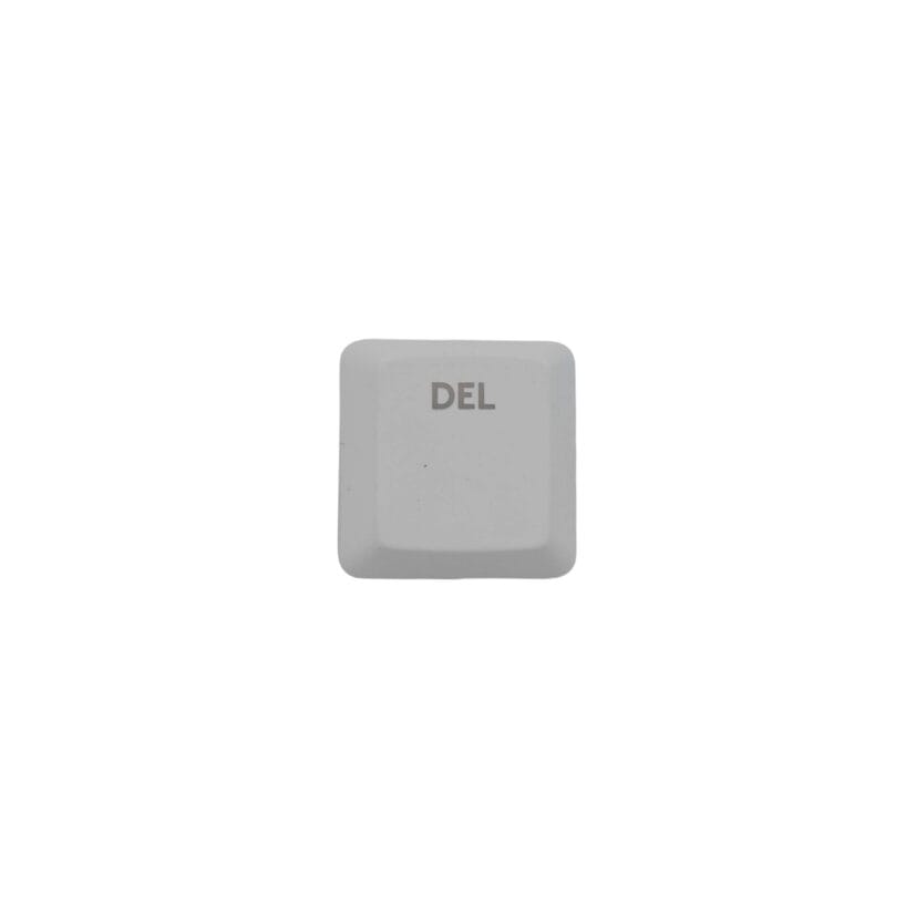 "Del" Replacement Keycap for Logitech G915 / G913 / G815 / G813 Low Profile Mechanical Keyboards, White