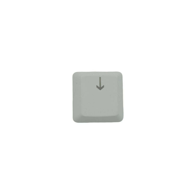 KeycapGuru "Down" Replacement Keycap for Logitech G915 / G913 / G815 / G813 Low Profile Mechanical Keyboards, White