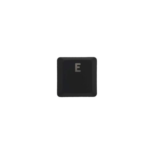 KeycapGuru "E" Tecla de repuesto para teclados mecánicos de perfil bajo Logitech G915 / G913 / G815 / G813, negro