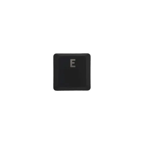 KeycapGuru "E" Tecla de repuesto para teclados mecánicos de perfil bajo Logitech G915 / G913 / G815 / G813, negro