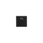 KeycapGuru F6 Tecla de repuesto para teclados mecánicos de perfil bajo Logitech G915 / G913 / G815 / G813, negro