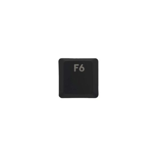 KeycapGuru F6 Replacement Keycap for Logitech G915 / G913 / G815 / G813 Low Profile Mechanical Keyboards, Black