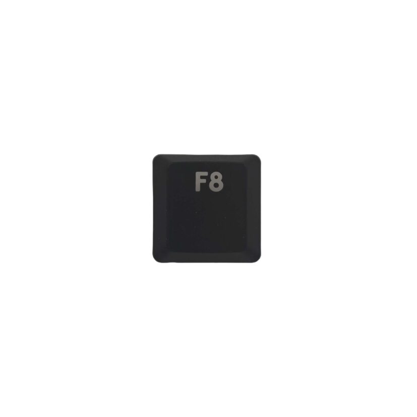 KeycapGuru F8 Replacement Keycap for Logitech G915 / G913 / G815 / G813 Low Profile Mechanical Keyboards, Black