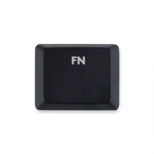 KeycapGuru FN Tecla de repuesto (1.25u) para teclados mecánicos de perfil bajo Logitech G915 TKL / G913 TKL, negro