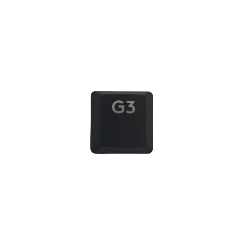 KeycapGuru G3 Replacement Keycap for Logitech G915 / G913 / G815 / G813 Low Profile Mechanical Keyboards, Black