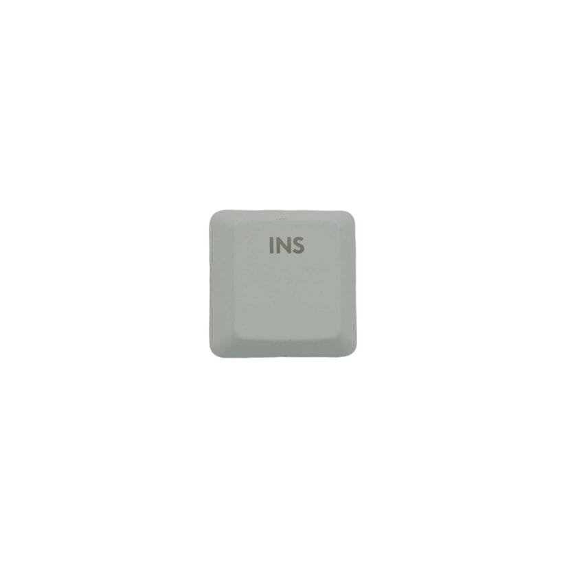 "INS" Replacement Keycap for Logitech G915 / G913 / G815 / G813 Low Profile Mechanical Keyboards, White