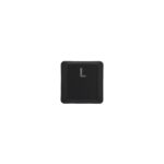 KeycapGuru "L" Replacement Keycap for Logitech G915 / G913 / G815 / G813 Low Profile Mechanical Keyboards, Black