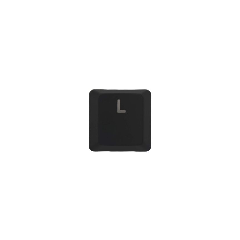 KeycapGuru "L" Replacement Keycap for Logitech G915 / G913 / G815 / G813 Low Profile Mechanical Keyboards, Black