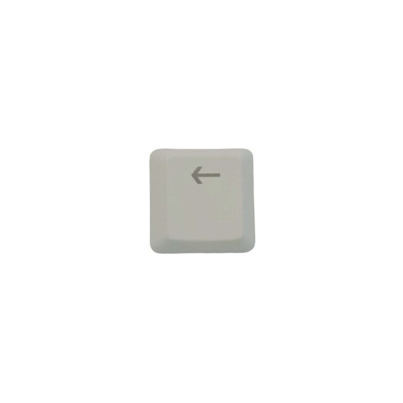 KeycapGuru "Left" Replacement Keycap for Logitech G915 / G913 / G815 / G813 Low Profile Mechanical Keyboards, White