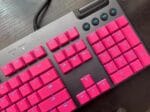 KeycapGuru Logitech G915 / G913 / G815 / G813 Low Profile Mechanical Keyboards Replacement Keycap Set, Full Size, Pink