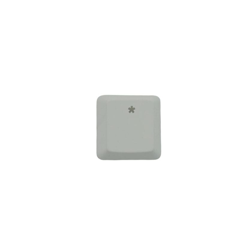 KeycapGuru "Num *" Replacement Keycap for Logitech G915 / G913 / G815 / G813 Low Profile Mechanical Keyboards, White