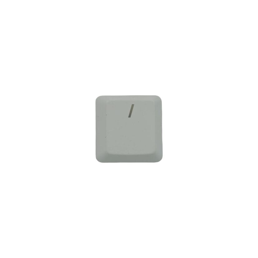 KeycapGuru "Num /" Replacement Keycap for Logitech G915 / G913 / G815 / G813 Low Profile Mechanical Keyboards, White