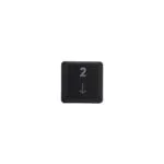 Numpad 2 Ersatz-Tastenkappe für Logitech G915 / G913 / G815 / G813 Low Profile Mechanische Tastaturen