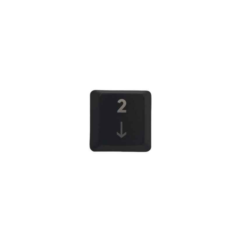 KeycapGuru Numpad 2 Replacement Keycap for Logitech G913 / G813 Low Profile Mechanical Keyboards, Black