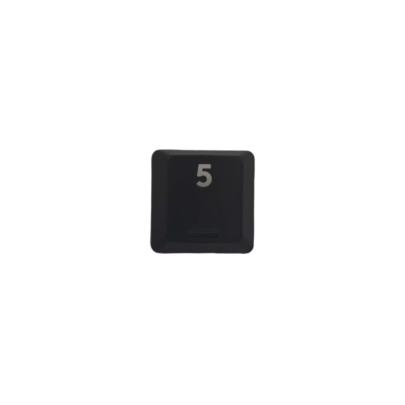 KeycapGuru Numpad 5 Replacement Keycap for Logitech G913 / G813 Low Profile Mechanical Keyboards, Black