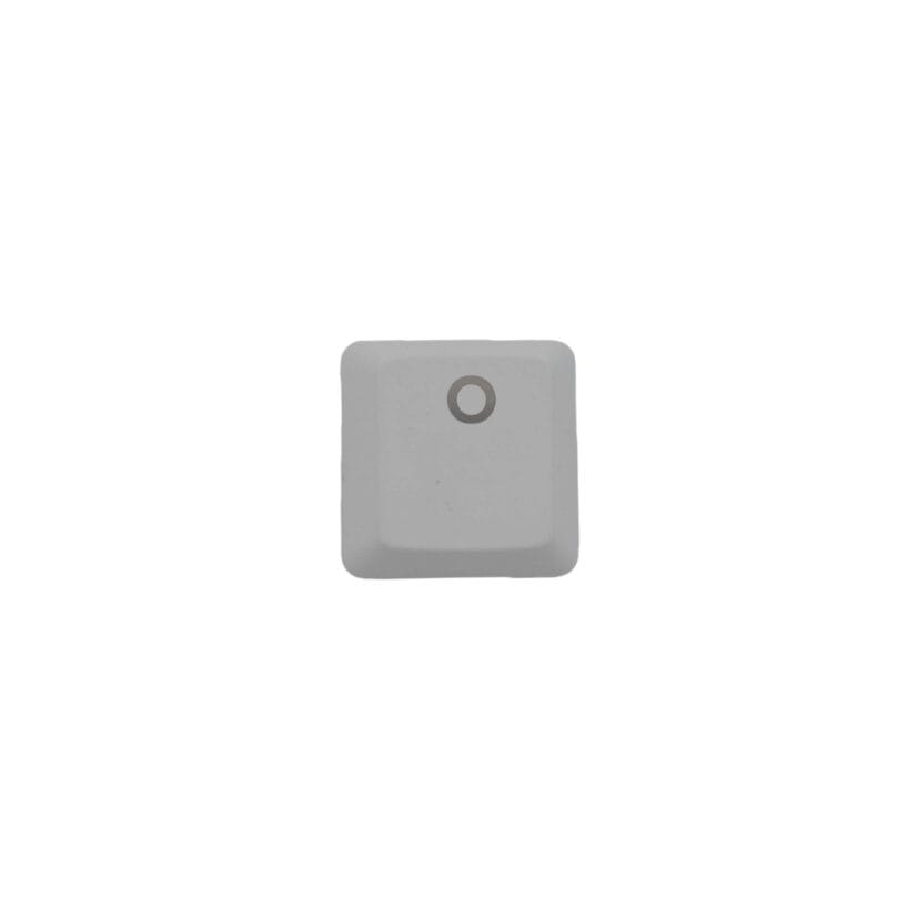 KeycapGuru "O" Replacement Keycap for Logitech G915 / G913 / G815 / G813 Low Profile Mechanical Keyboards, White