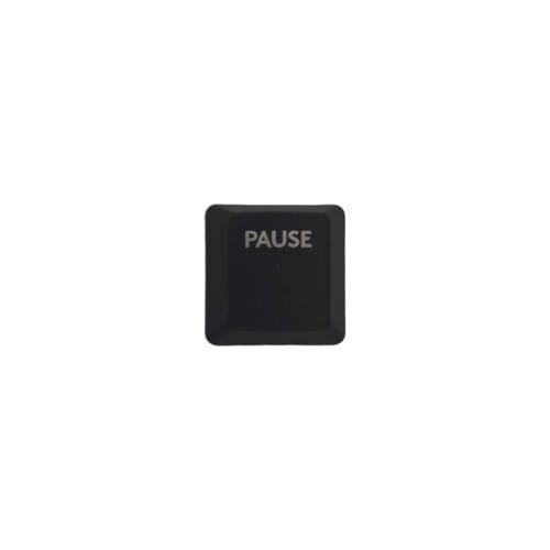 KeycapGuru Pause Replacement Keycap for Logitech G915 / G913 / G815 / G813 Low Profile Mechanical Keyboards, Black