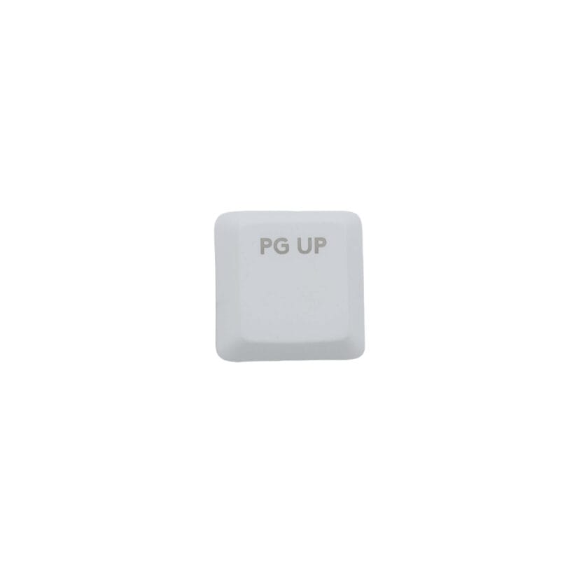 KeycapGuru "PG UP" Replacement Keycap for Logitech G915 / G913 / G815 / G813 Low Profile Mechanical Keyboards, White