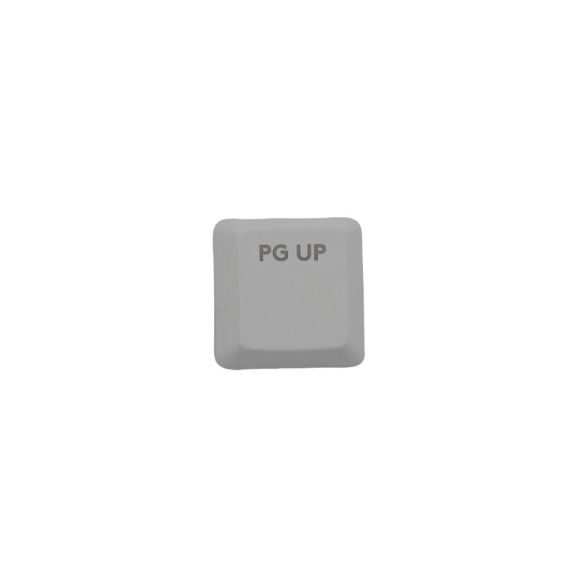 KeycapGuru "PG UP" Replacement Keycap for Logitech G915 / G913 / G815 / G813 Low Profile Mechanical Keyboards, White