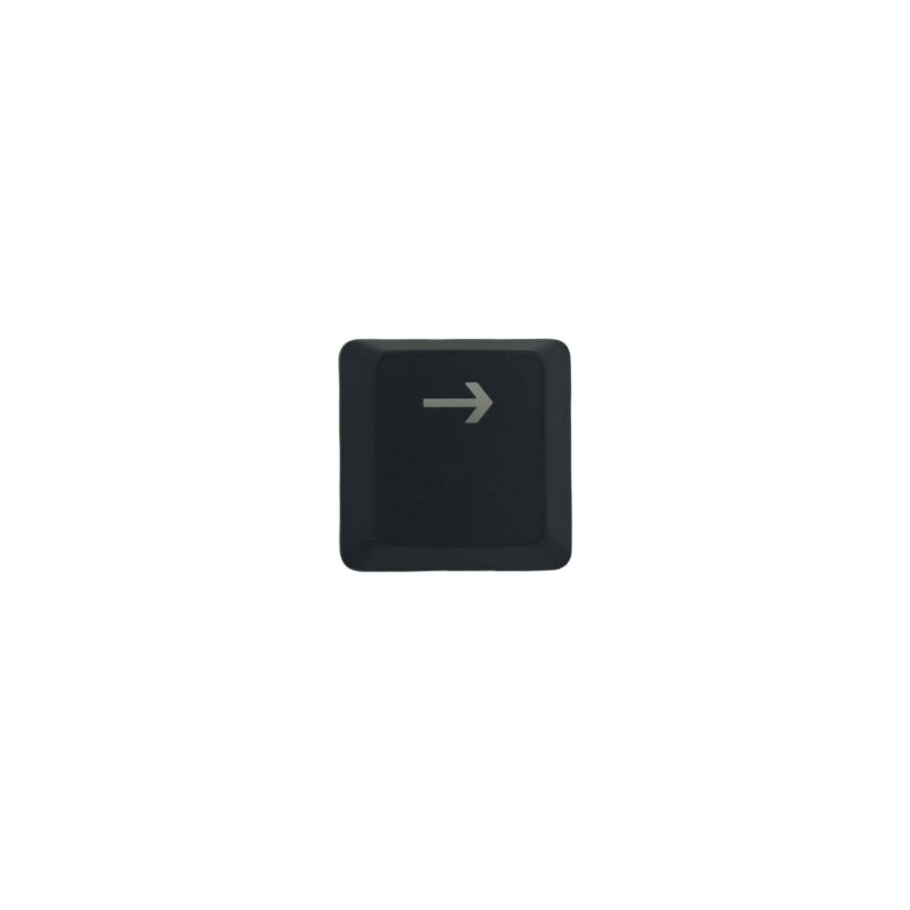 KeycapGuru Right Arrow Replacement Keycap for Logitech G915 / G913 / G815 / G813 Low Profile Mechanical Keyboards, Black