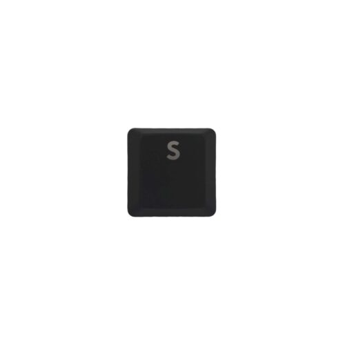 KeycapGuru "S" Tecla de repuesto para teclados mecánicos de perfil bajo Logitech G915 / G913 / G815 / G813, negro