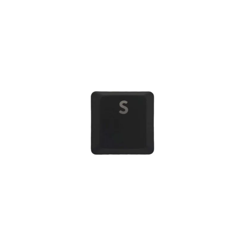 KeycapGuru "S" Tecla de repuesto para teclados mecánicos de perfil bajo Logitech G915 / G913 / G815 / G813, negro