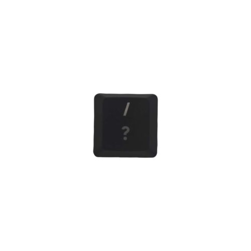 KeycapGuru "/ / ?" Replacement Keycap for Logitech G915 / G913 / G815 / G813 Low Profile Mechanical Keyboards, Black