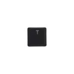 KeycapGuru "T" Tecla de repuesto para teclados mecánicos de perfil bajo Logitech G915 / G913 / G815 / G813, negro