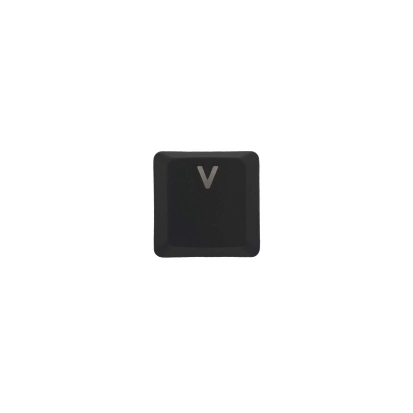 "V" Replacement Keycap for Logitech G915 / G913 / G815 / G813 Low Profile Mechanical Keyboards, Black